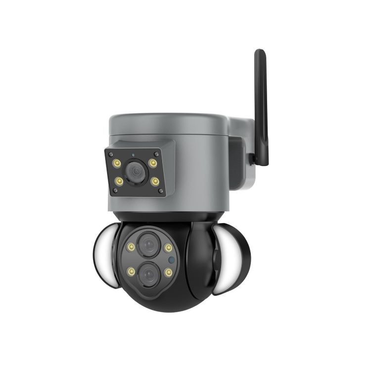 Full Color IP65 Wireless CCTV Camera PTZ Intelligent Security Camera Motion Tracking