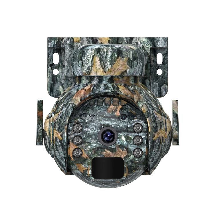 Camouflage Mini 4G Sim Card Solar Camera HD Full Color Outdoor Solar Camera