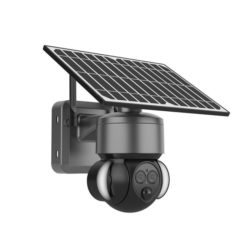 6MP Full Color Solar Outdoor Security Camera 4G Solar PTZ  Camera OEM