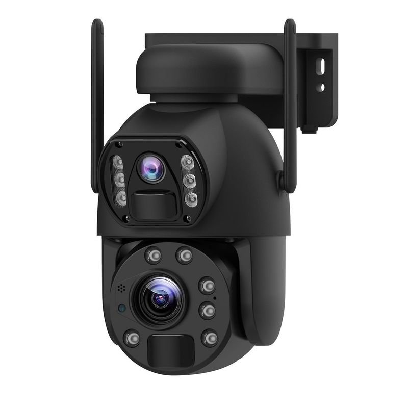 Wireless Surveillance UBOX Solar Camera 6MP Resolution Color Night Vision