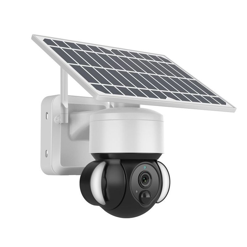Smart Alarm 3MP UBOX Solar Camera PTZ IP66 Waterproof Support  Two Way Audio